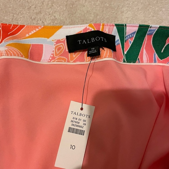 Talbots mini skirt-size 10 NWT - Picture 4 of 5